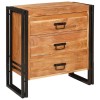 VidaXL Bufet cu sertar Maro 66 x 33 x 70 cm lemn masiv de acacia 4016720
