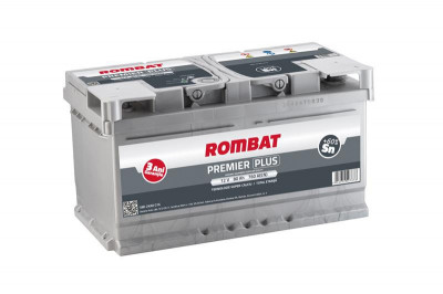 Acumulator Rombat 12V 80AH Premier Plus 38444 5802KA0076ROM / 5802KA0076 foto