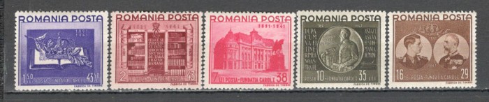 Romania.1941 50 ani Fundatia Regele Carol I ZR.84