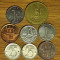 Belgia - colectie 8 monede diferite - 25 + 50 centimes + 1 &amp; 5 franc - superbe !