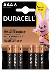 Baterii Duracell alcaline Duralock AAA, R3 6 Baterii / Set foto