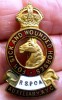 I.878 INSIGNA MAREA BRITANIE ANGLIA WWI RSPC ARMY VETERINARY CORPS CAL email, Europa