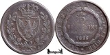 1826 P, 5 Centesimi - Carlo Felice - Regatul Sardiniei, Europa