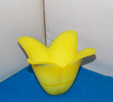 Vaza pate de verre turnata si modelata manual - Lalea 4 - Pols Potten, Olanda