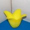 Vaza pate de verre turnata si modelata manual - Lalea 4 - Pols Potten, Olanda