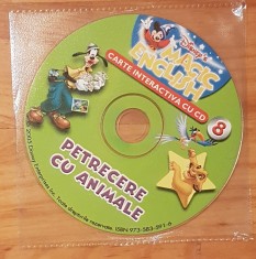 Carte interactiva + CD audio Magic English - Petrecere cu animale