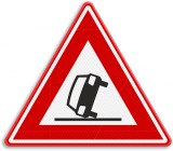 Semn de circula&Aring;&pound;ie de avertizare accident