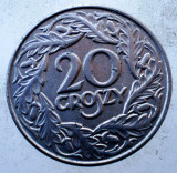 7.994 POLONIA 20 GROSZY 1923, Europa, Nichel