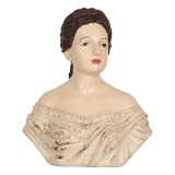 Cumpara ieftin Figurina Femeie polirasina multicolora 18x11x21 cm
