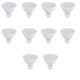 Set 10 spoturi LED 6W 12V lumina calda