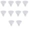Set 10 spoturi LED 6W 12V lumina calda