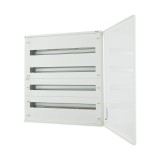 Tablou metalic PT 132 module (4x33) usa plina IP30 Eaton gri BF-O-4 132-G-C