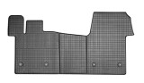 Set covorase auto din cauciuc VW T7 Multivan 2022- ( randul 1 ) cu sistem fixare, Negre
