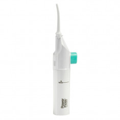 Irigator bucal manual Power Floss, Alb foto