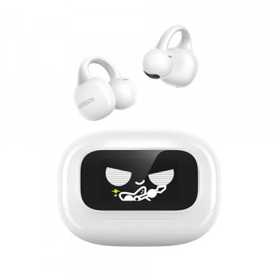 Handsfree Bluetooth UGREEN S6 ClipBuds Magic WS208, TWS, Alb foto