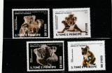 S. Tome e Principe 2017-Fauna,Koala,serie 4 val.dant.,MNH,MI.7498-7501