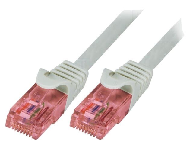 Patch Cord U/UTP Cat6 LSZH Alb 5m