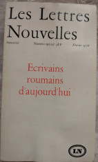 LETTRES NOUVELLES 1976:Nichita Stanescu/Daniel Turcea/Mazilescu/Dimov/M.Ivanescu foto