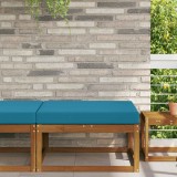 vidaXL Perna pentru canapea de exterior Albastru regal 80 x 80 x 8 cm 900822