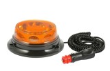 Girofar LED, Slim, 8 SMD Efect de Blit, cu Magnet 12V - 24V, 24W, Omologare E9