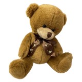 Ursulet pentru lumanare maro brun tip lumanare botez 15 cm