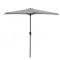 Umbrela balcon/terasa, semirotunda,&iuml;&iquest;&frac12;gri, 270 cm
