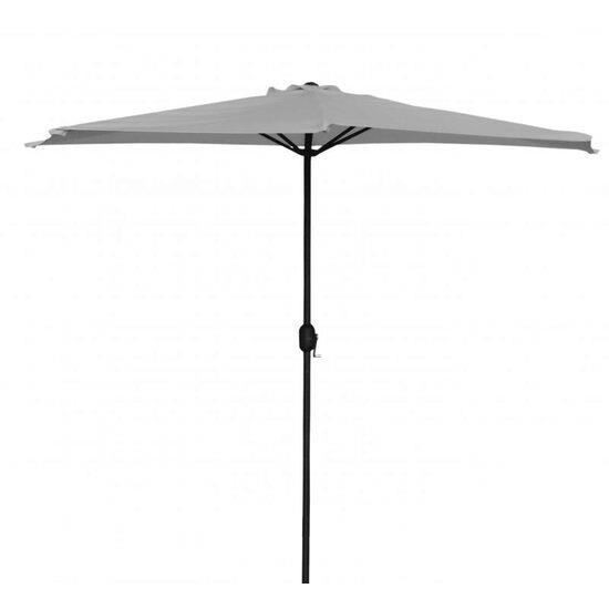 Umbrela balcon/terasa, semirotunda,&iuml;&iquest;&frac12;gri, 270 cm