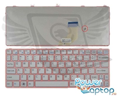 Tastatura Sony Roz Vaio SVE11115EFB Rama, Vaio SVE11115EG Rama, Vaio SVE11115EGW Rama, Vaio SVE11115EH Rama, foto