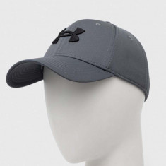 Under Armour sapca culoarea gri, cu imprimeu