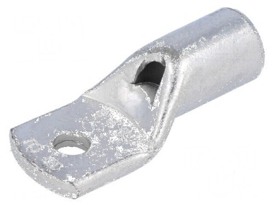 V&amp;acirc;rf inelar tubular M6 50mm&amp;sup2; crimpat pe cablu cositorit foto