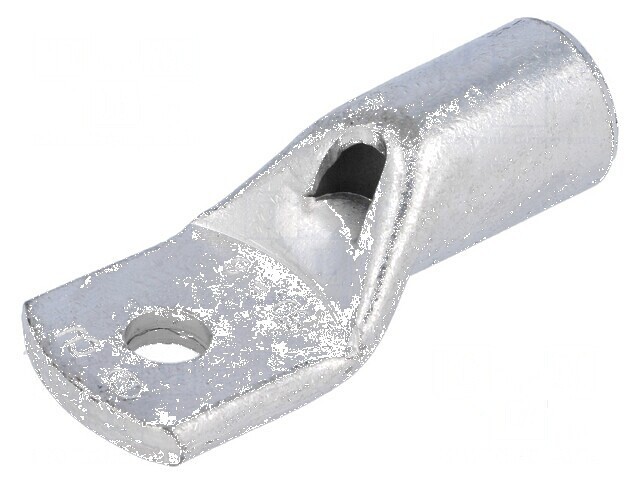 V&acirc;rf inelar tubular M6 50mm&sup2; crimpat pe cablu cositorit