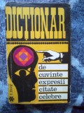 Z1 DICTIONAR DE CUVINTE,EXPRESII,CITATE CELEBRE - I. BERG