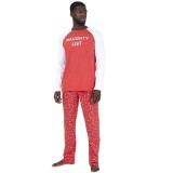 Pijama barbati Brave Soul Christmas Naughty List - super model - S-M-L-XL