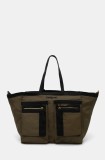Desigual geanta HOPPER GUIMAR MAXI MUL culoarea verde, 24WAXY03