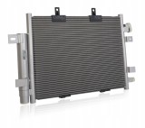 Condensator climatizare AC Dacia Spring, motor: EV, Condensator cu uscator integrat, 399x296x16, Valeo, miez si rezervor din aluminiu brazat,