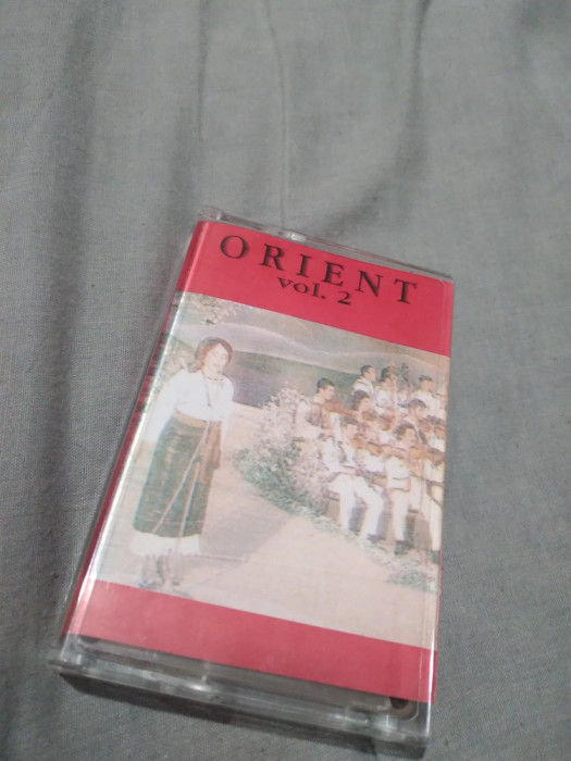 CASETA AUDIO MUZICA DE PETRECERE -FORMATIA ORIENT VOL 2 DE TARABA