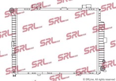 Radiator Mercedes Clasa E (W210) 95-03, motor: 3.0 TD, 640x485x42, SRLine, Aluminiu/ Plastic brazat, 2105003503; 2105006703