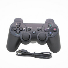 Maneta ps3 wireless, joystick pentru consola Playstation 3, negru