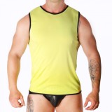 Tricou galben Macho S/M, MACHO UNDERWEAR