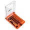 Kit capete şurubelniţă NEO TOOLS 45 piese geantă