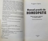 Manual practic de homeopatie. Notiuni de baza, tratament si materia medica