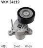 SKF VKM 34119 rola intinzator,curea transmisie