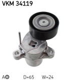 SKF VKM 34119 rola intinzator,curea transmisie