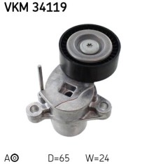 SKF VKM 34119 rola intinzator,curea transmisie foto