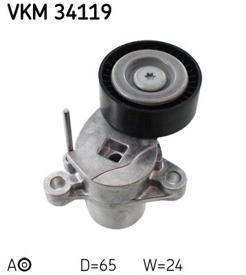 SKF VKM 34119 rola intinzator,curea transmisie