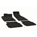 Cumpara ieftin Set covorase auto cauciuc Umbrella pentru Audi A6 C6 (2004-2006) Negru, Set complet