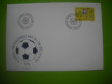 HOPCT PLIC S FDC 1212 CAMPIONATUL MONDIAL FOTBAL 1974 EUROPA CEPT LICHTENSTEIN