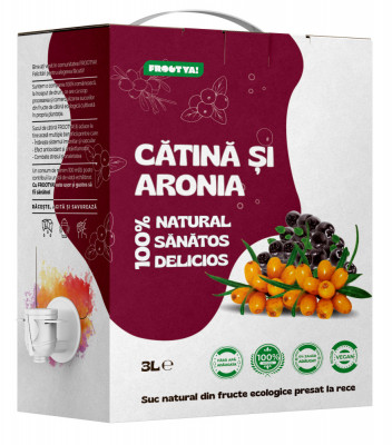 Suc de Aronia cu Catina 3L foto