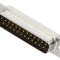 Conector D-Sub 25-Pin Mufă Tată Lipire Aurit