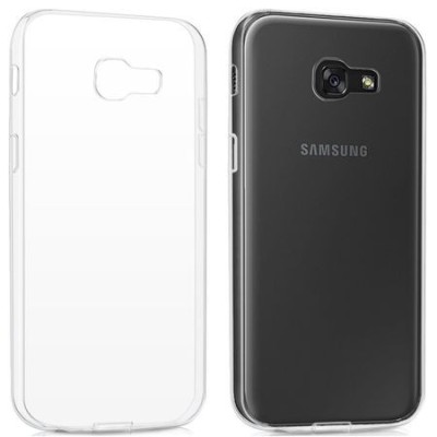 Capac de protectie TPU transparent 0.8 mm pentru Samsung Galaxy A3 (2017) / A320 foto